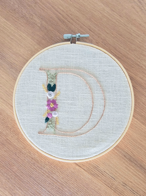 Lettres de l'alphabet à broder + tuto – Image 3