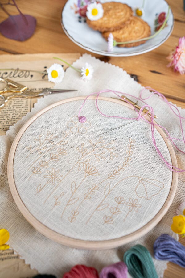 Patron de Broderie PDF –  Fleurs des Champs – Image 4