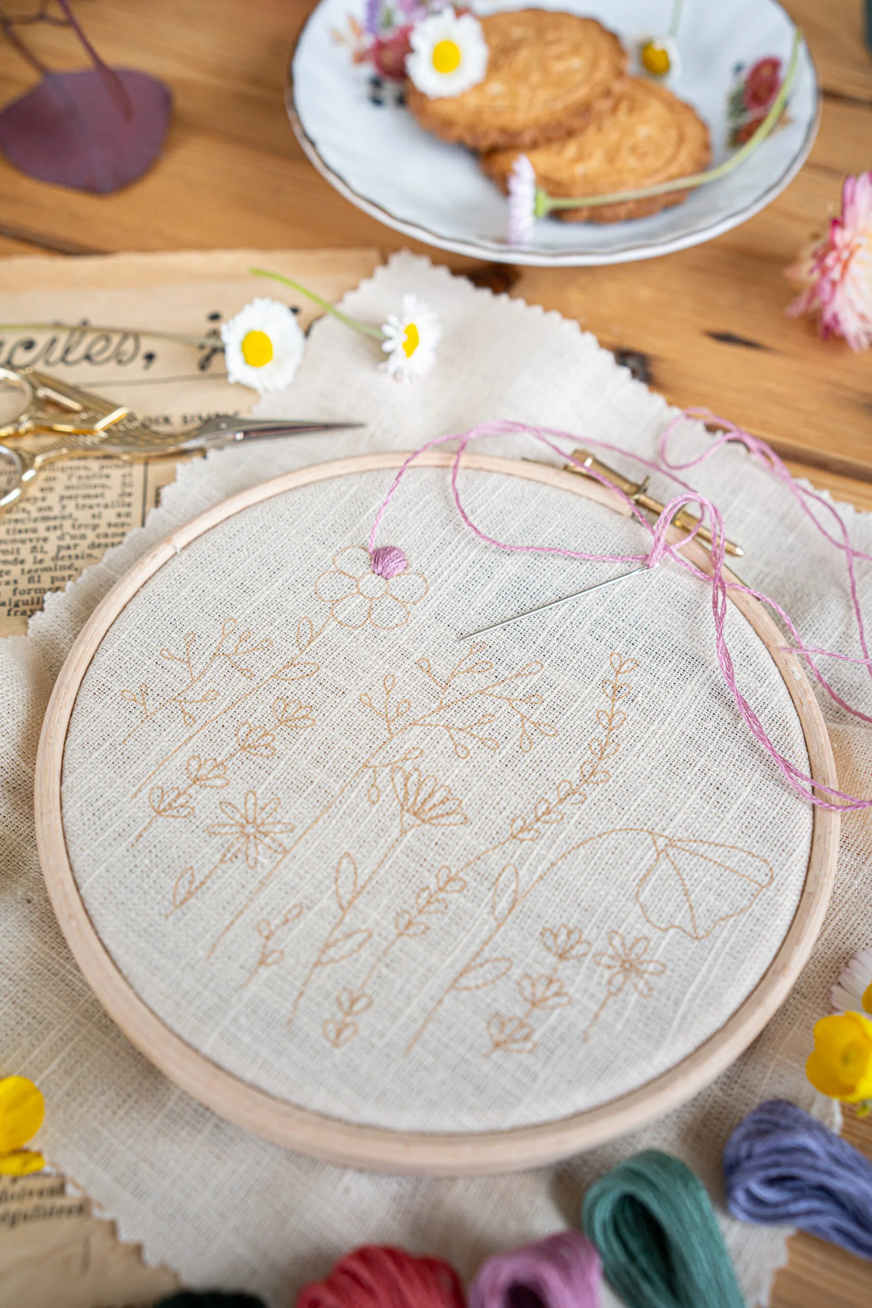 Kit Broderie "Fleurs des Champs" – Image 6