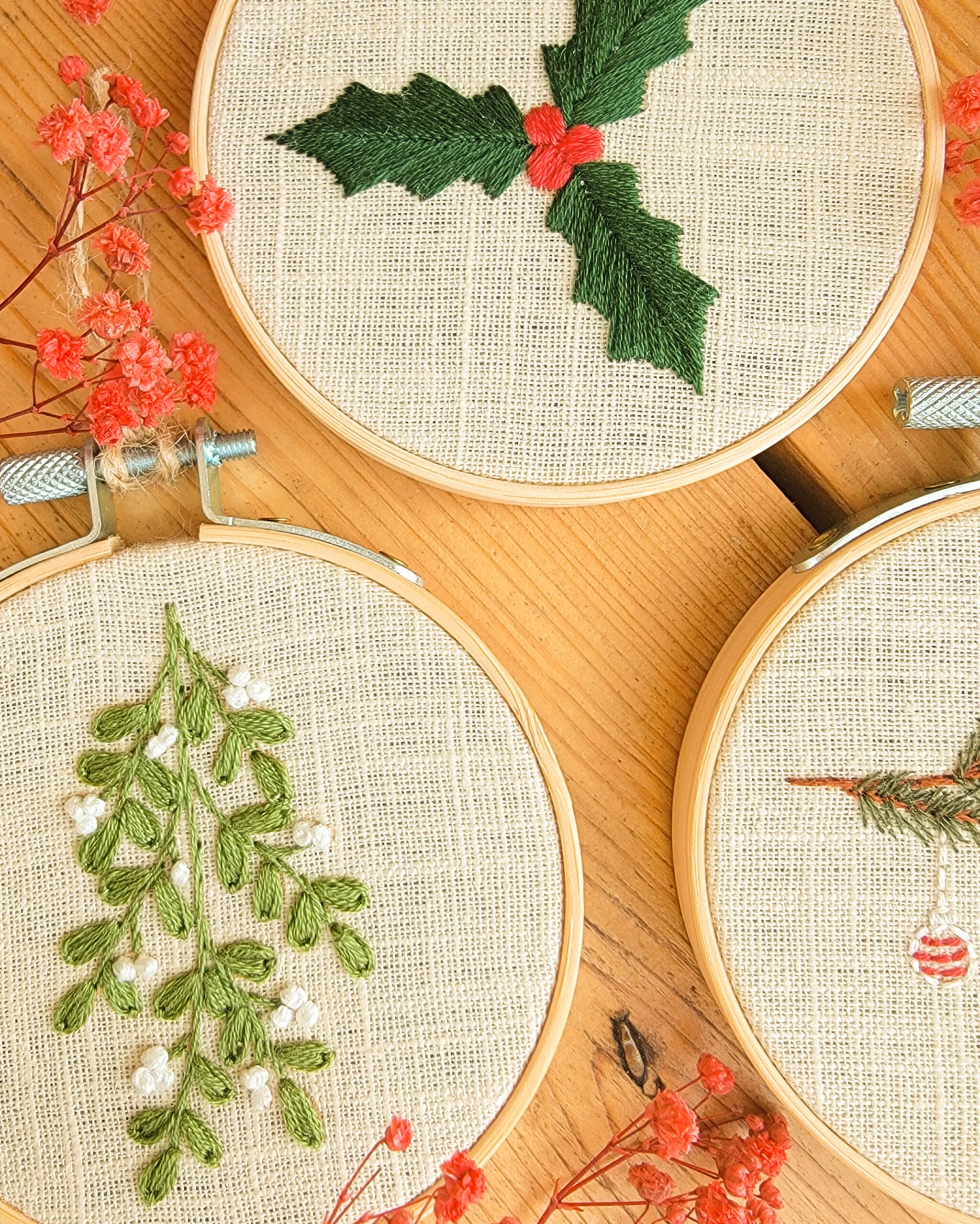 Kit Broderie Noël - "Mes décos de Noël" – Image 6