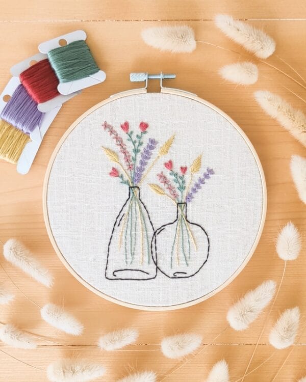 Kit de broderie "Les dames jeannes"