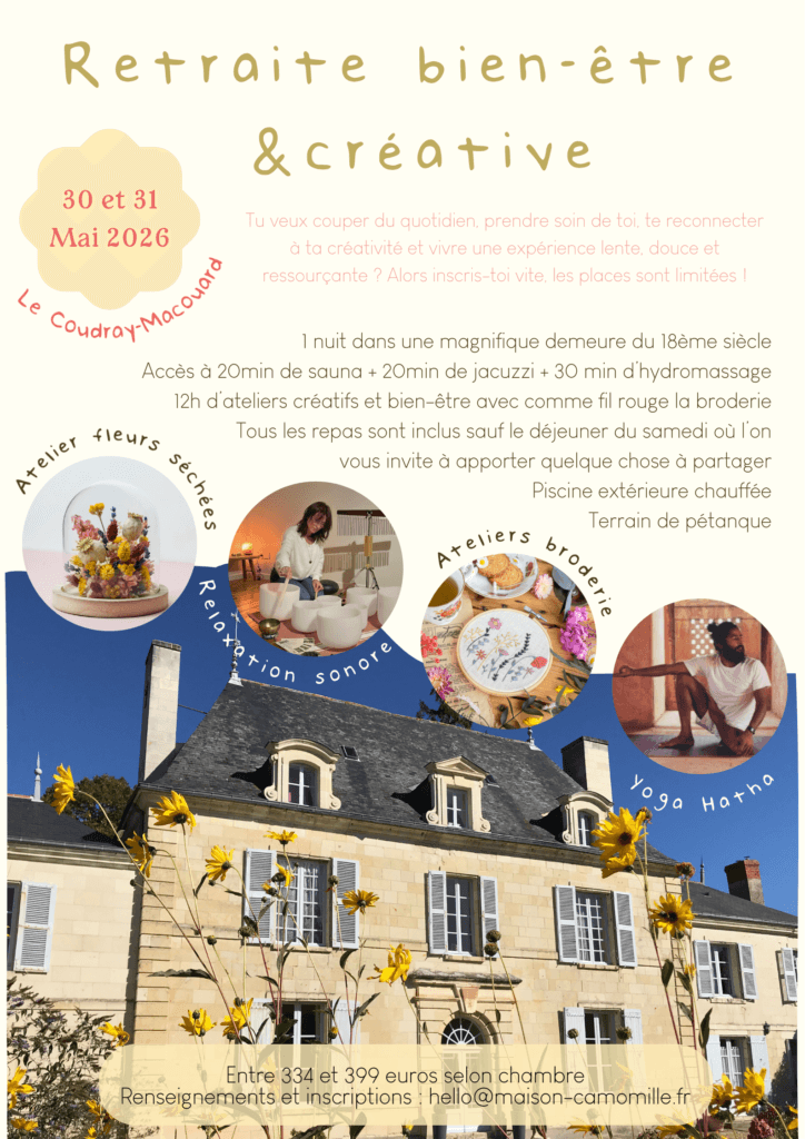 Retraite bien-être et créative