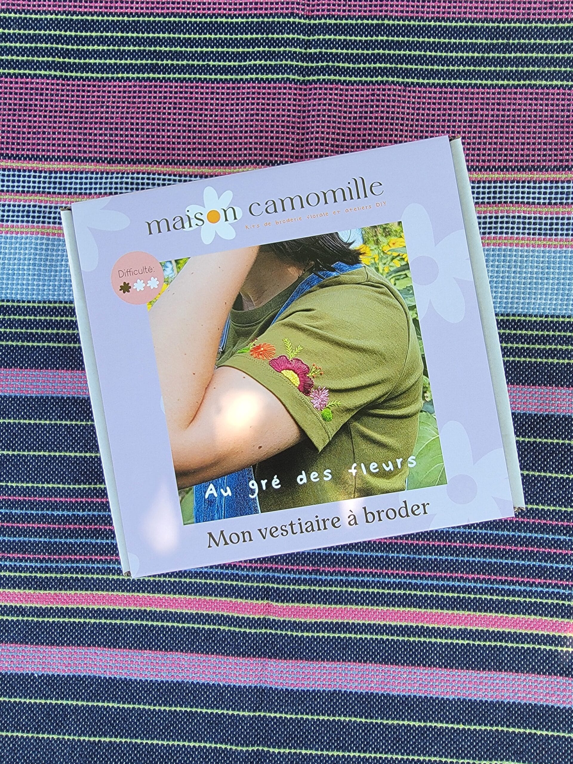 Au Gré des Fleurs - Kit broderie manche à broder – Image 6
