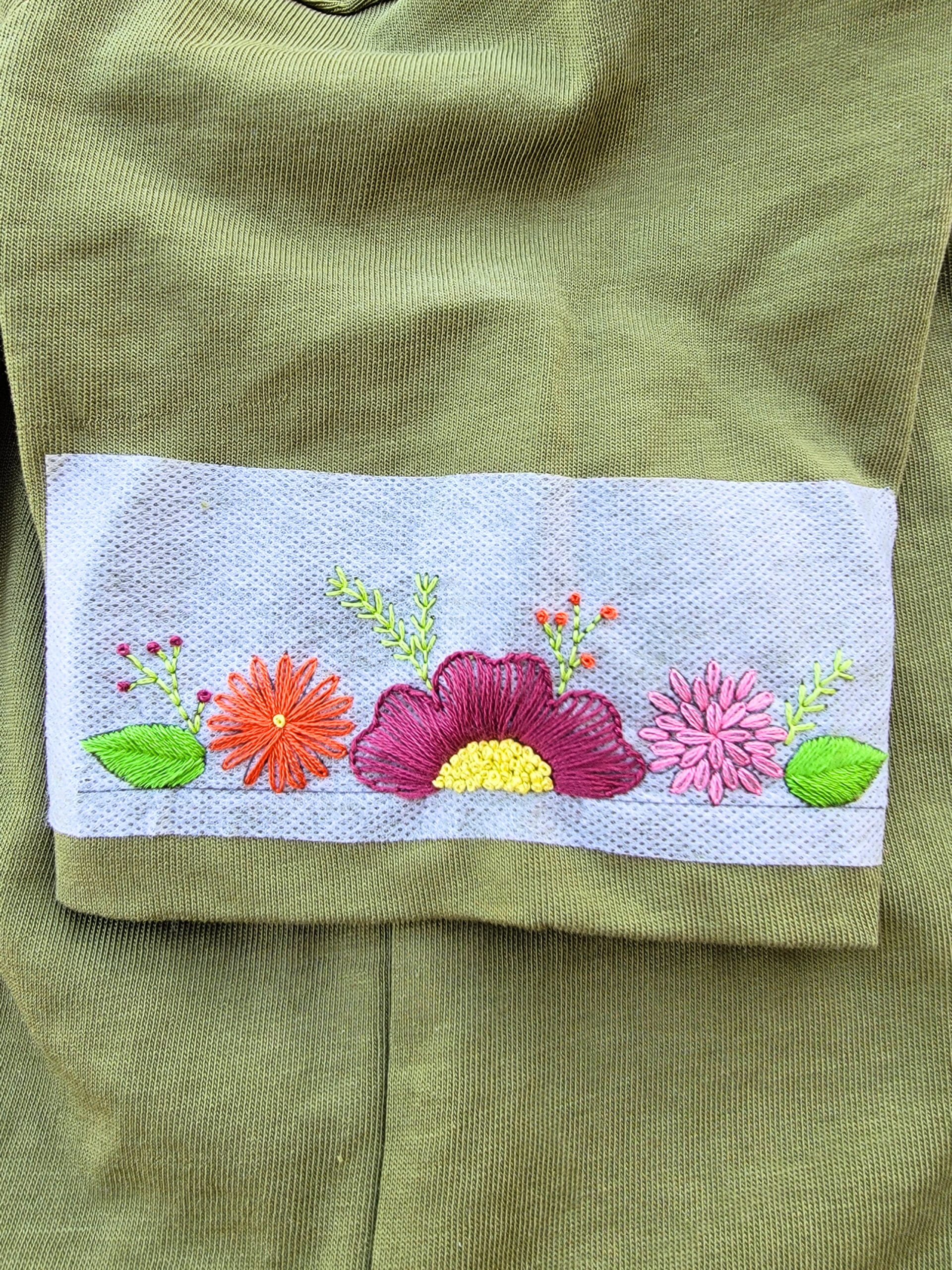 Au Gré des Fleurs - Kit broderie manche à broder – Image 5