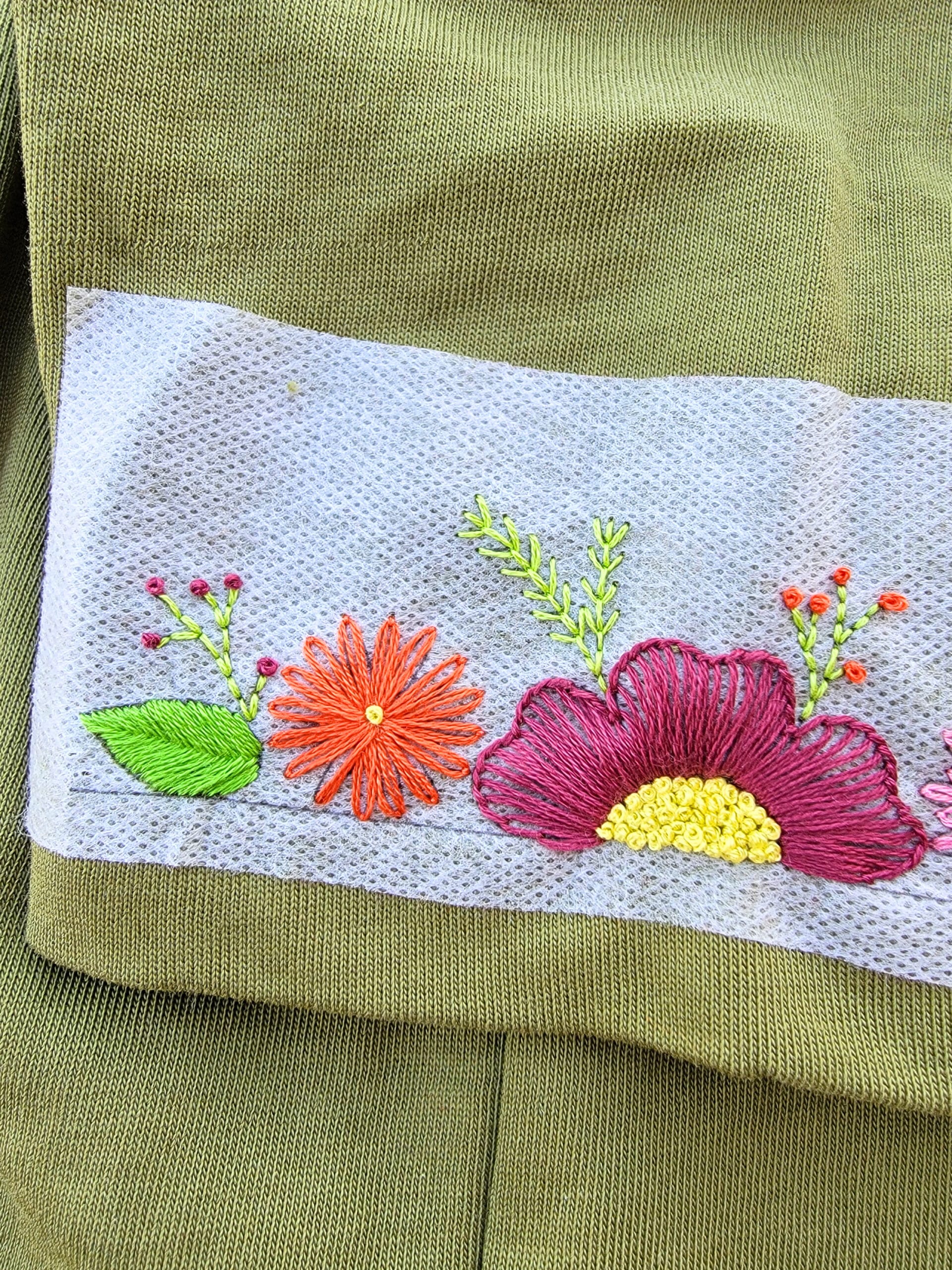 Au Gré des Fleurs - Kit broderie manche à broder – Image 3