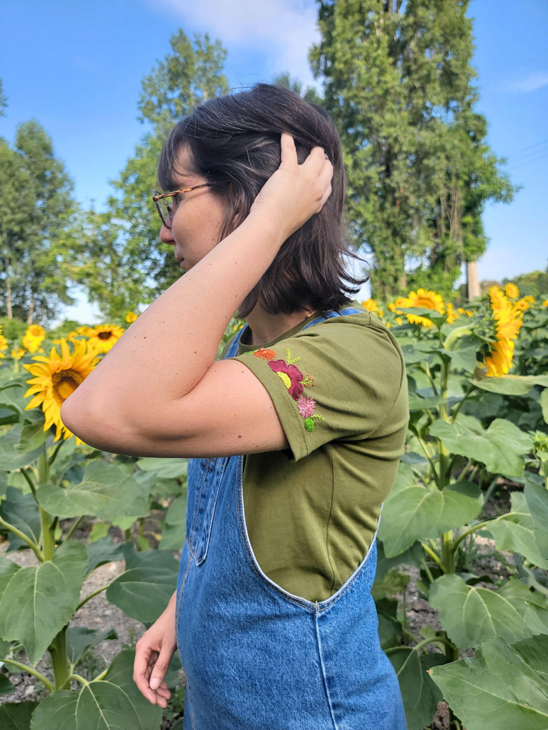 Au Gré des Fleurs - Kit broderie manche à broder – Image 2